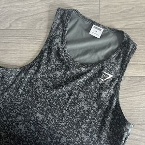 Gymshark‎ Black Gray Tank Top Size Medium